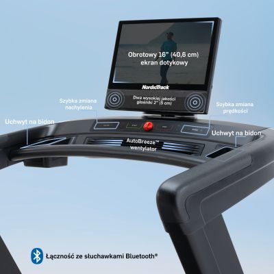 8. Bieżnia elektryczna Nordictrack Commercial 1750 NTL17125