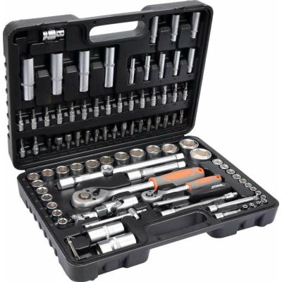 Zestaw kluczy STHOR T58687 94 elementów 1/2", 1/4