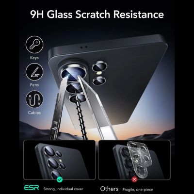 6. Osłona aparatu ESR Armorite Camera Protector na Samsung Galaxy S26 Ultra