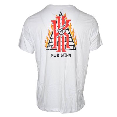 2. Koszulka Nike Kyrie Logo Dry T-shirt White - DJ1566-100