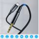 2. Kabel Choetech AUX006 USB-C / mini jack 3.5mm 1 m - czarny