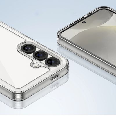 5. Etui Outer Space Case z żelową ramką na Xiaomi Poco C71 - przezroczyste