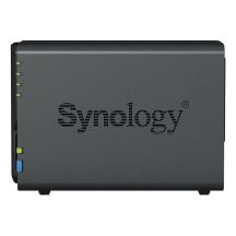 NAS Synology DS223; Tower; 2x (3.5" SATA HDD)/2.5" HDD SSD); Realtek RTD1619B;,2GB DDR4, 1x 1GbE RJ-45