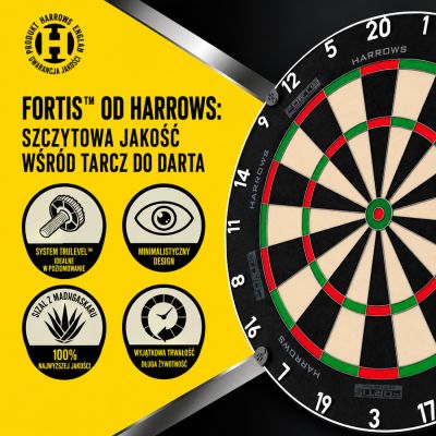8. Tarcza Harrows FORTIS Professional