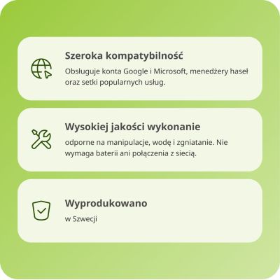 11. Klucz Sprzętowy Yubico YubiKey 5C NFC U2F FIDO