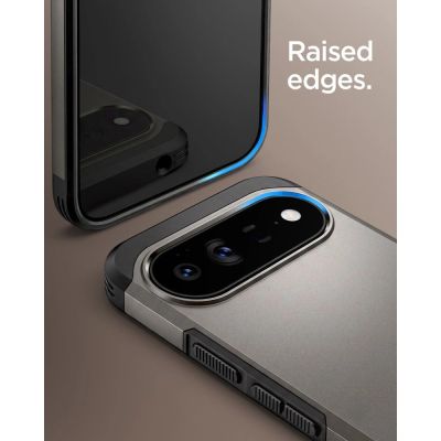 10. Etui Spigen Tough Armor Mag MagSafe na Google Pixel 11 Pro - ciemnoszare