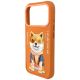 4. Etui Nimmy Glasses Cool Dog na iPhone 17 Pro Max - pomarańczowe