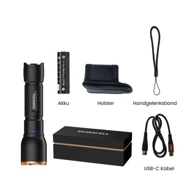 6. Latarka Duracell DF1500R Gift Box