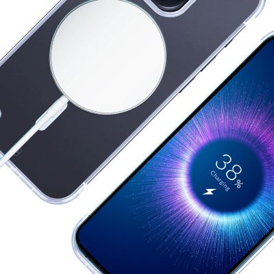 5. Etui 3mk Just20g MagCase na iPhone 15 Pro - przezroczyste