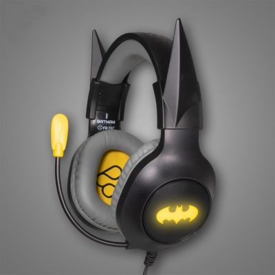 3. Zestaw słuchawkowy do gier Blade DC Batman ze światłem LED