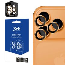 Szkło hartowane na obiektyw aparatu 3mk Lens Protection Pro do iPhone 17 Pro / 17 Pro Max - pomarańczowe
