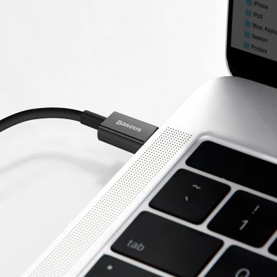 8. Kabel Baseus Superior Series 20W USB-C - Lightning z Power Delivery 2m - czarny