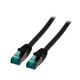 EFB Elektronik MK6001.20B kabel sieciowy Czarny 20 m Cat6a S/FTP (S-STP) Okrągły