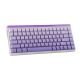 Klawiatura gasket HERO84 HE White+Purple+Gradient+LIGHT JadeKing switch RGB AULA