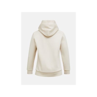 2. Bluza juniorska PEAK PERFORMANCE Jr Original Small Logo Hood kolor beżowy