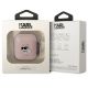 3. Etui Karl Lagerfeld Ikonik Choupette na AirPods 1/2 - różowe