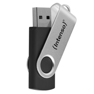 10. Intenso USB 256GB OFFICE LINE 3.2 Gen1 Silver-Black pamięć USB USB Typu-A 3.2 Gen 1 (3.1 Gen 1) Czarny, Srebrny
