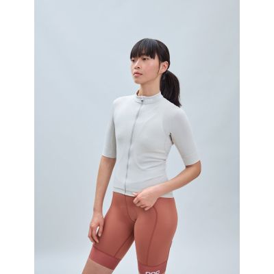6. Koszulka rowerowa POC W's Thermal Lite Jersey beżowy