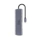 9. UNITEK D1113BGY01 huby i koncentratory 2 x USB 3.2 Gen 2 (3.1 Gen 2) Type-C 1000 Mbit/s Szary