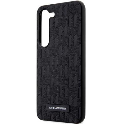 6. Etui Karl Lagerfeld Saffiano Mono Metal Logo na Samsung Galaxy S23+ - czarne
