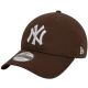 New Era 9TWENTY League Essentials New York Yankees Cap 60471475 Brązowe OSFM