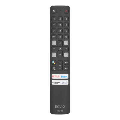7. SAVIO PILOT UNIWERSALNY DO TV /ZAMIENNIK DO TV TCL - SMART TV RC-15