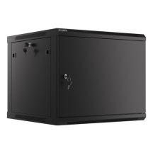 Lanberg WF01-6609-00B stojak 9U Szafa wisząca Czarny