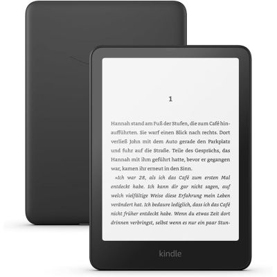2. Czytnik Ebook Kindle Paperwhite (12th Generation) - 2024 release 7” glare-free 16GB Wi-Fi (Without Lockscreen Ads) Black