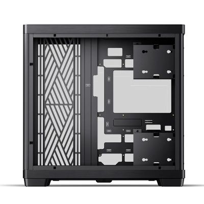16. Jonsbo TK-4 Gehäuse, Midi-Tower, ATX, Tempered Glass - schwarz