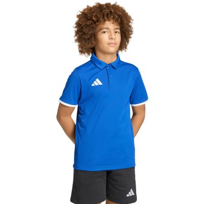 12. Koszulka dla dzieci adidas Entrada 26 Polo niebieska JZ6625