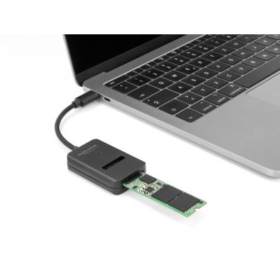 3. DeLOCK Konwerter wielofunkcyjna M.2 NVMe PCIe lub SATA SSD z USB Type-C 10 Gbps