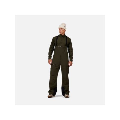 Spodnie narciarskie męskie ROSSIGNOL Outerlimits Insulated BIB zielone