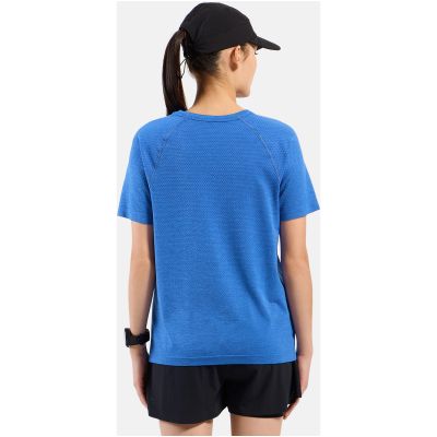 5. Koszulka damska Odlo T-shirt crew neck s/s ESSENTIAL SEAMLESS niebieska