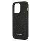 6. Etui Karl Lagerfeld Glitter Plaque Logo na iPhone 14 Pro Max - czarne