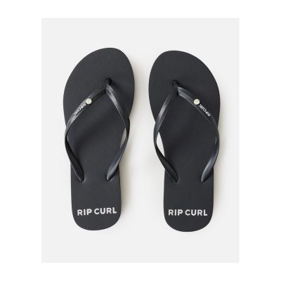 3. Japonki plażowe RIP CURL Premium Surf Bloom Open Toe czarne