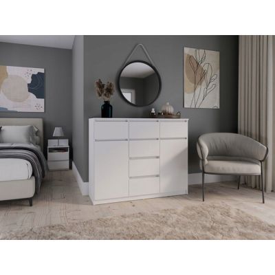 8. KOMODA MALWA 2D6S BIAŁY