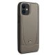4. Etui Mercedes Urban Line na iPhone 12 mini - brązowe
