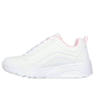9. Buty Skechers Uno Lite - Easy Zip Jr 310387L WHT