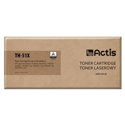 Actis TH-51X Toner (zamiennik HP 51X Q7551X; Standard; 13000 stron; czarny)