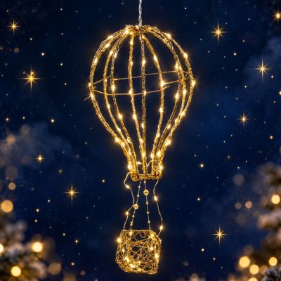 5. FIGURKA DEKORACYJNA BALON 80LED 38CM