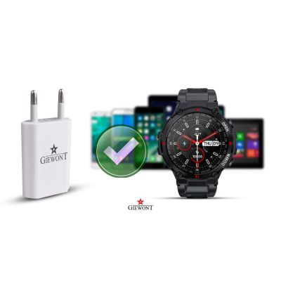 4. ŁADOWARKA do Smartwatch GIEWONT POWER ON USB 5V 1A GWL1 Uniwersalna