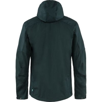 2. Kurtka z kapturem turystyczna męska Fjällräven Sten Jacket M outdoorowa granatowy (F81679-555)