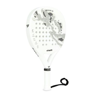 11. VIRTUFIT RAKIETA PADEL HYBRID - BIAŁO-SZARA