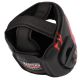 2. Kask bokserski MASTERS KSS-FIGHT-GEAR czarno-czerwony