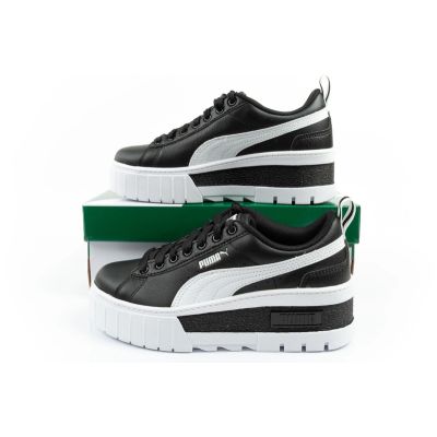 10. Puma Mayze buty damskie sportowe Sneakersy platforma czarne białe modne