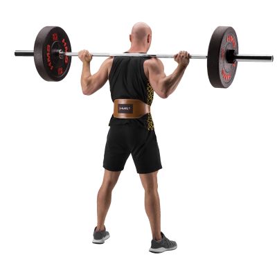 5. PA3998 BROWN ROZM. XXL PAS DO ĆWICZEŃ SIŁOWYCH HMS