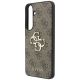 6. Etui Guess Leather 4G Metal Logo na Samsung Galaxy S26 FE - brązowe