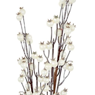 3. GAŁĄZKA DEKORACYJNA 70CM BIAŁA