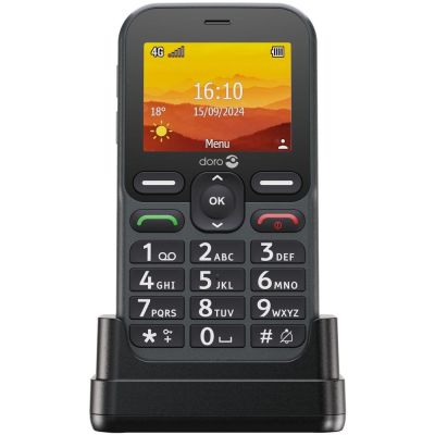 4. Doro Leva L10 6,1 cm (2.4") 120,7 g Czarny Telefon funkcjonalny