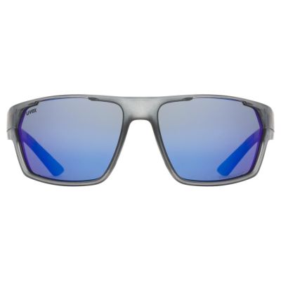 4. Uvex sportstyle 233 P Okulary do wielu sportów Unisex Oprawki pełne Szary